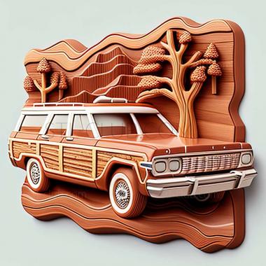 3D мадэль Ford Country Squire (STL)